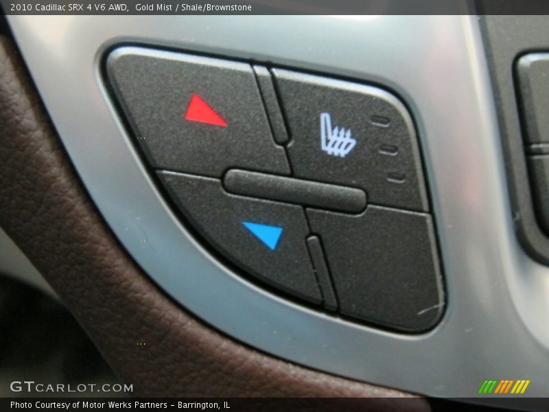 Gold Mist / Shale/Brownstone 2010 Cadillac SRX 4 V6 AWD