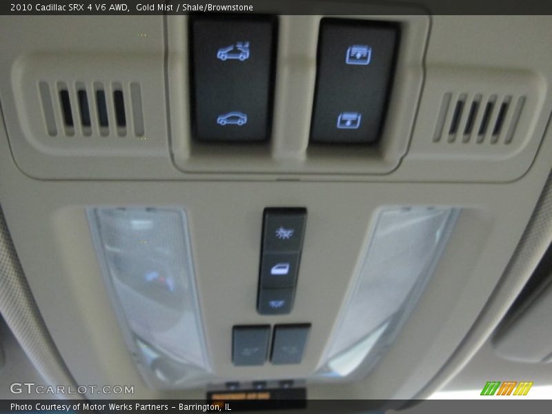 Gold Mist / Shale/Brownstone 2010 Cadillac SRX 4 V6 AWD