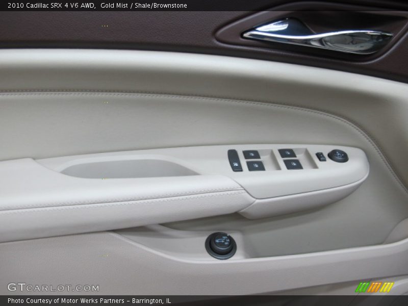 Gold Mist / Shale/Brownstone 2010 Cadillac SRX 4 V6 AWD