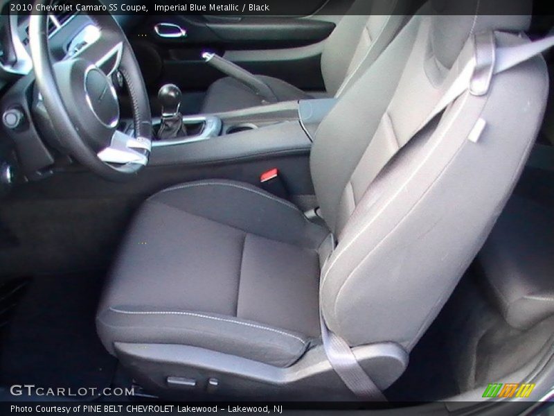 Imperial Blue Metallic / Black 2010 Chevrolet Camaro SS Coupe
