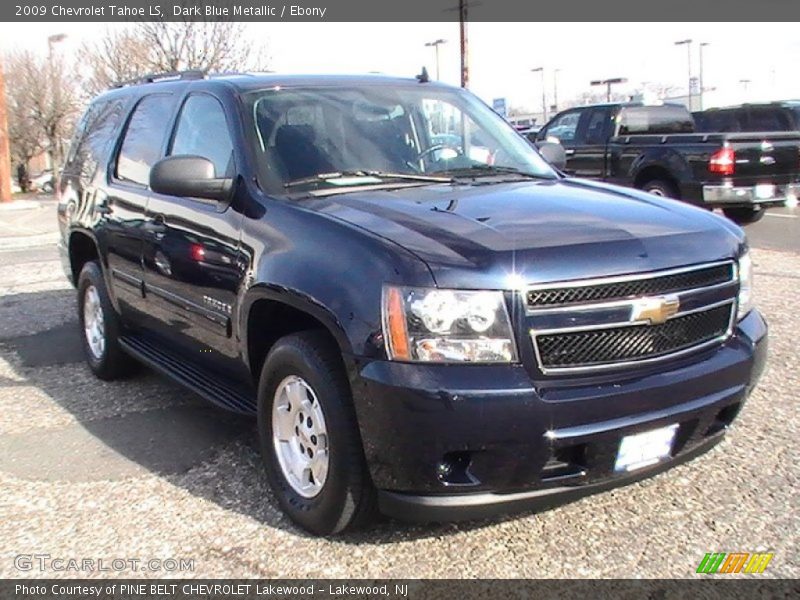 Dark Blue Metallic / Ebony 2009 Chevrolet Tahoe LS