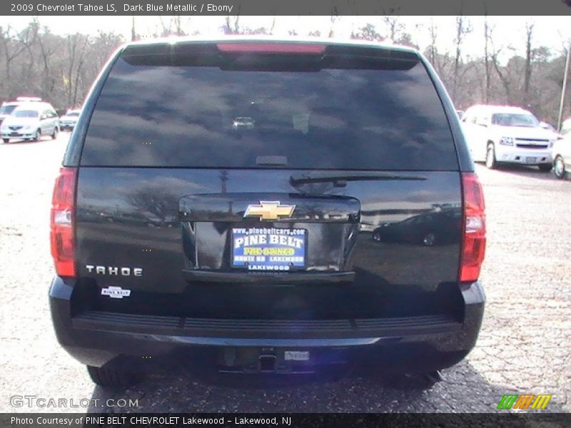 Dark Blue Metallic / Ebony 2009 Chevrolet Tahoe LS