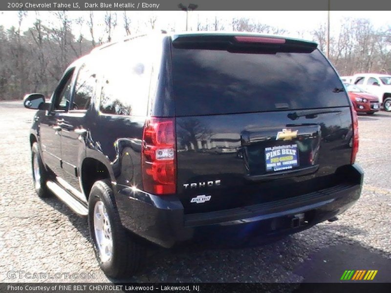 Dark Blue Metallic / Ebony 2009 Chevrolet Tahoe LS