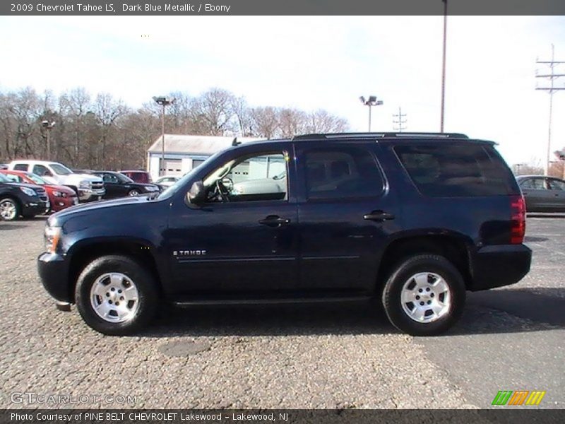 Dark Blue Metallic / Ebony 2009 Chevrolet Tahoe LS
