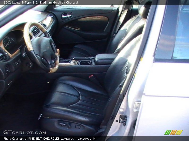 Platinum Metallic / Charcoal 2002 Jaguar S-Type 3.0