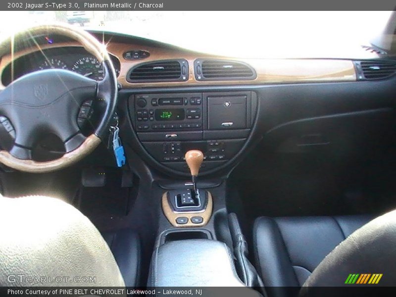 Platinum Metallic / Charcoal 2002 Jaguar S-Type 3.0