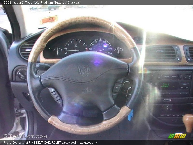 Platinum Metallic / Charcoal 2002 Jaguar S-Type 3.0
