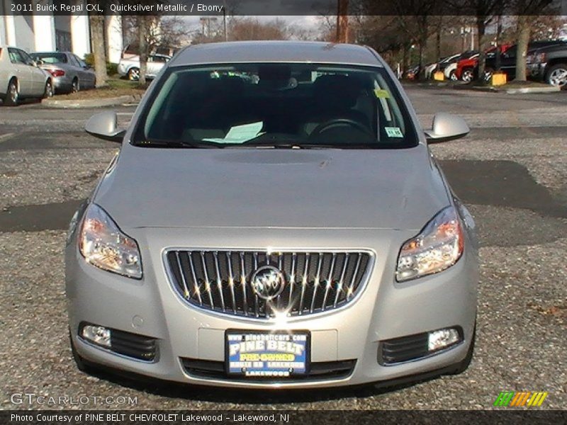 Quicksilver Metallic / Ebony 2011 Buick Regal CXL