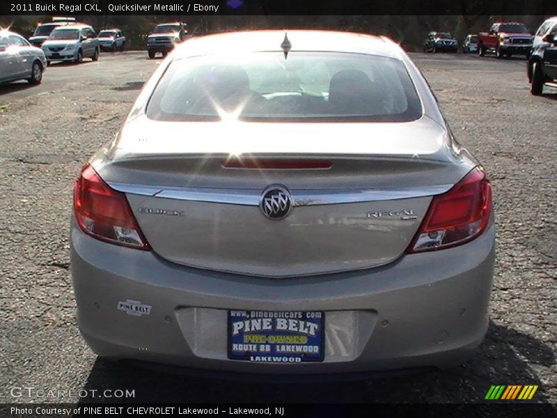 Quicksilver Metallic / Ebony 2011 Buick Regal CXL