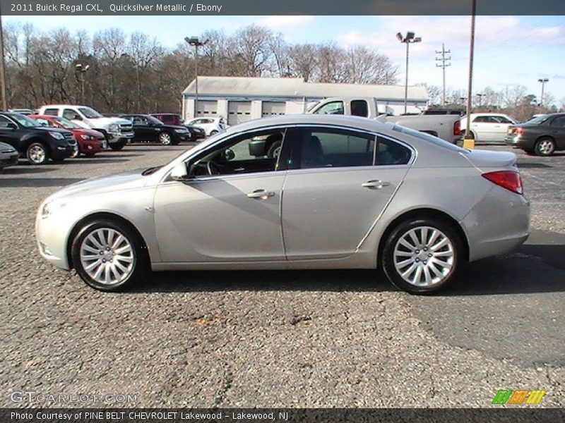 Quicksilver Metallic / Ebony 2011 Buick Regal CXL