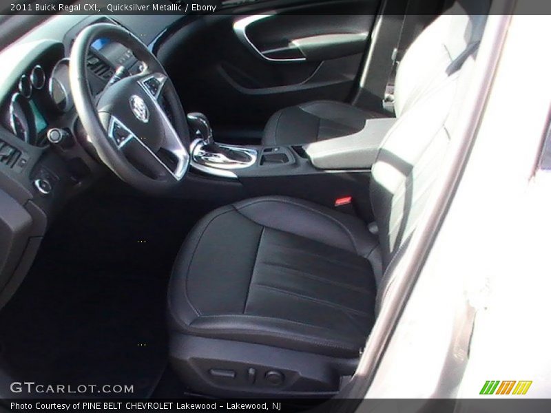 Quicksilver Metallic / Ebony 2011 Buick Regal CXL