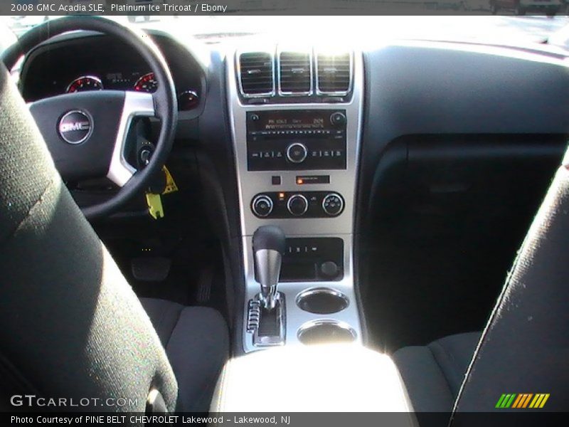 Platinum Ice Tricoat / Ebony 2008 GMC Acadia SLE