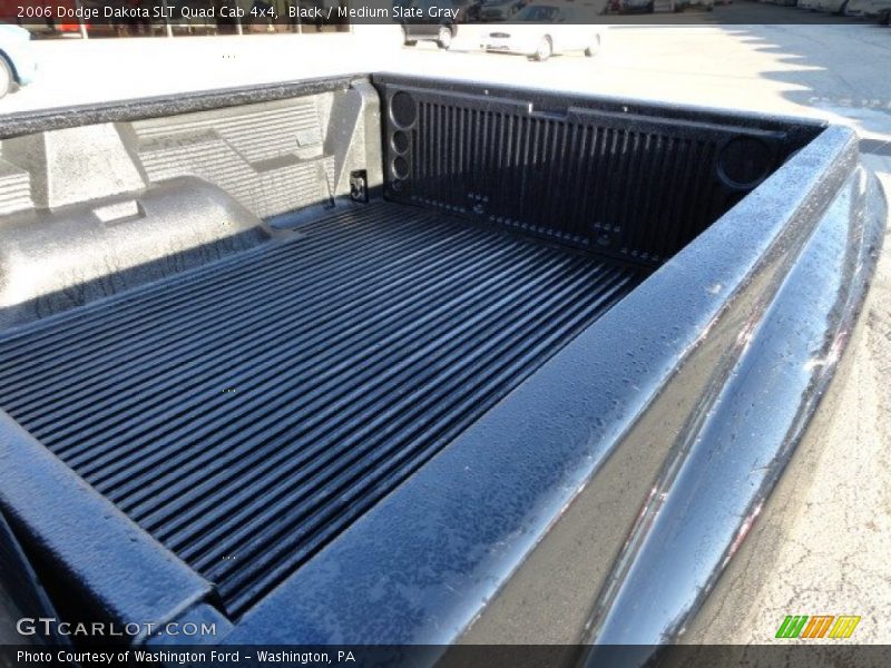Black / Medium Slate Gray 2006 Dodge Dakota SLT Quad Cab 4x4