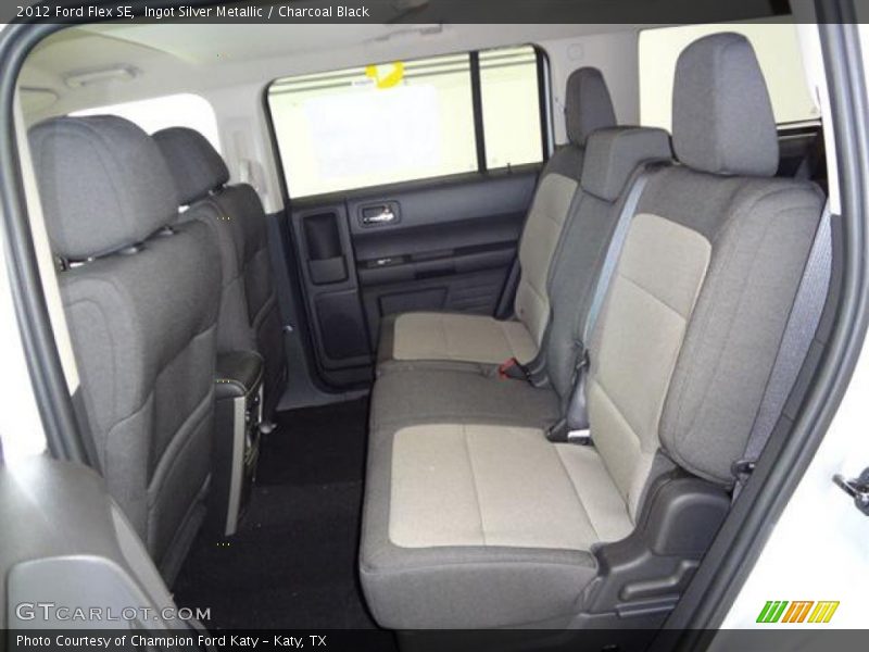 Ingot Silver Metallic / Charcoal Black 2012 Ford Flex SE