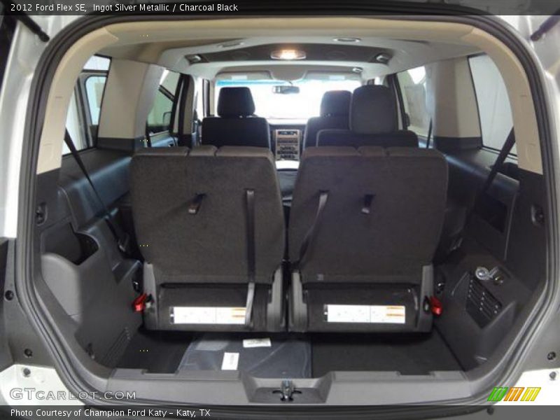 Ingot Silver Metallic / Charcoal Black 2012 Ford Flex SE