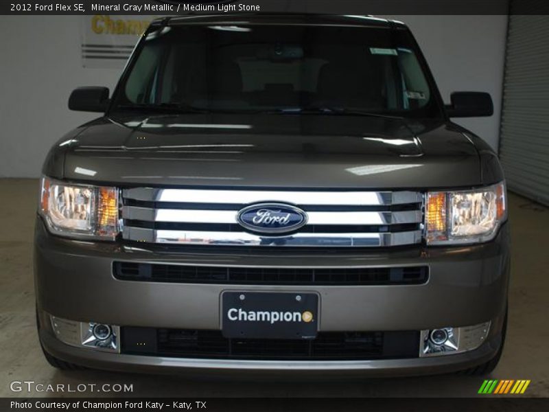 Mineral Gray Metallic / Medium Light Stone 2012 Ford Flex SE