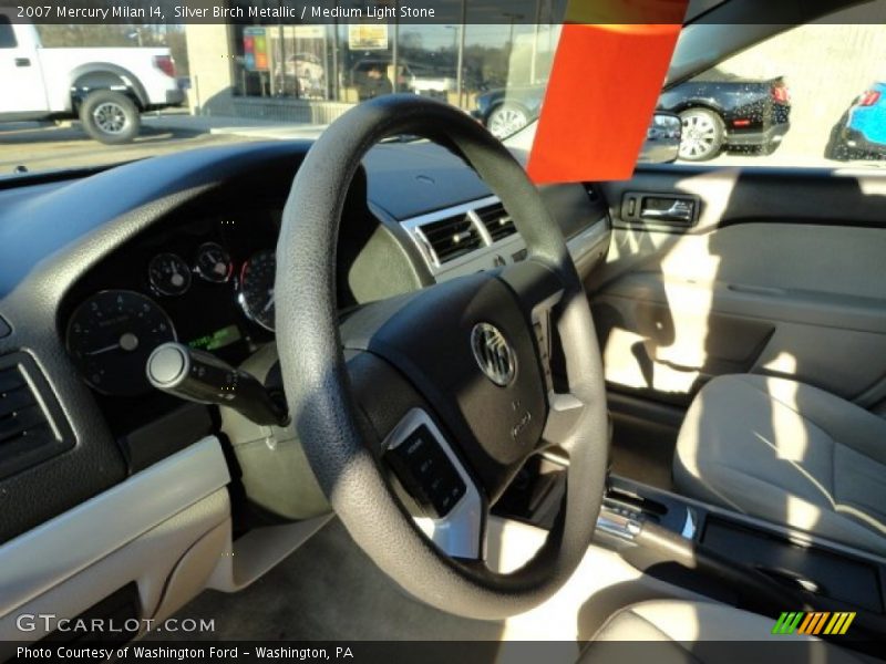 Silver Birch Metallic / Medium Light Stone 2007 Mercury Milan I4