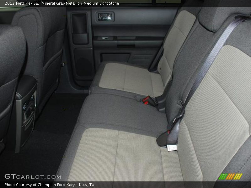 Mineral Gray Metallic / Medium Light Stone 2012 Ford Flex SE