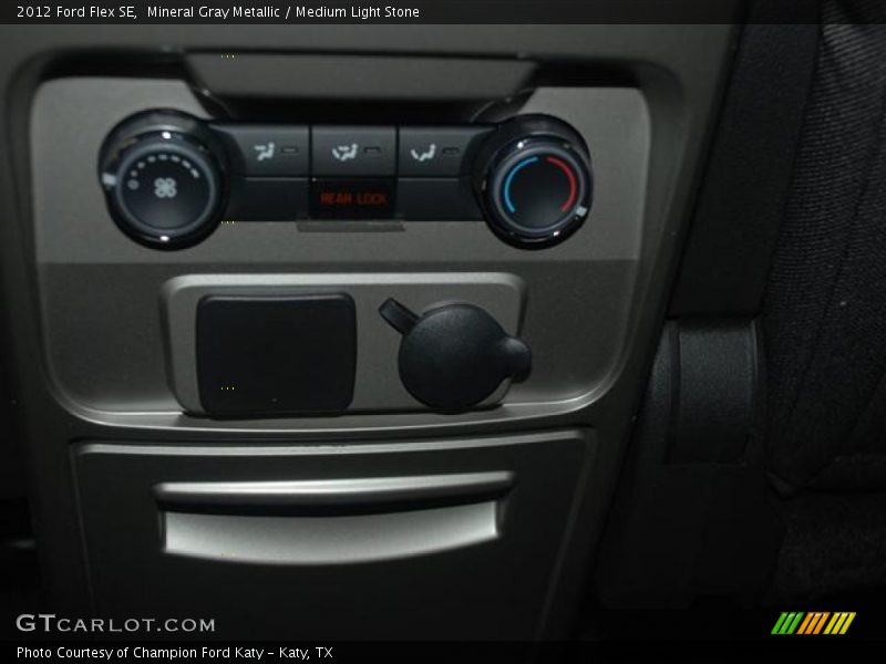 Mineral Gray Metallic / Medium Light Stone 2012 Ford Flex SE