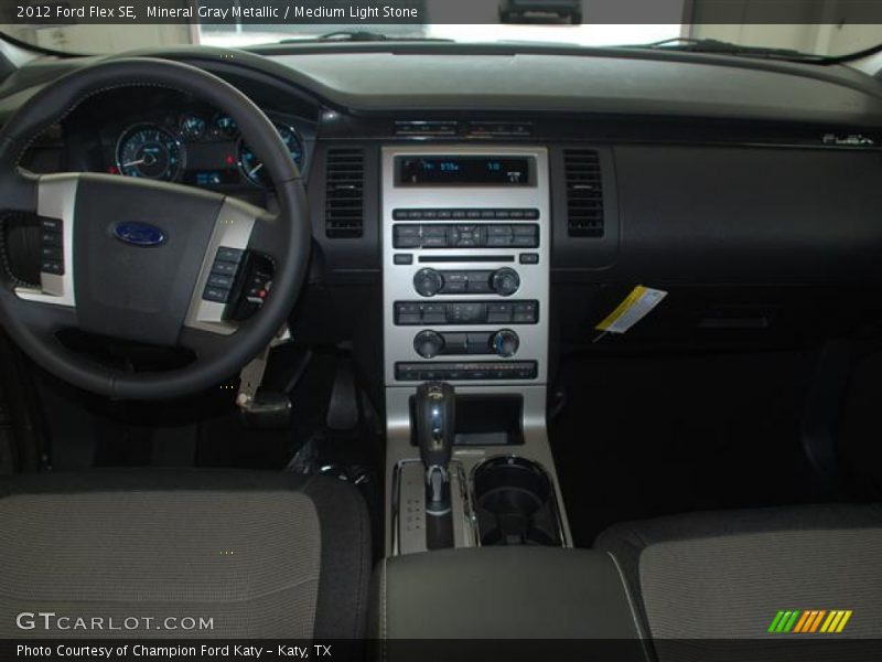 Mineral Gray Metallic / Medium Light Stone 2012 Ford Flex SE