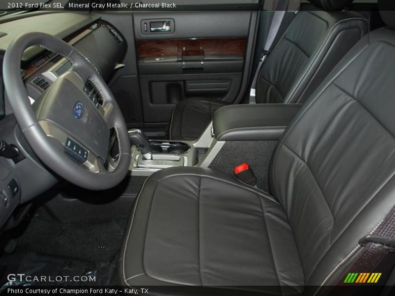 Mineral Gray Metallic / Charcoal Black 2012 Ford Flex SEL