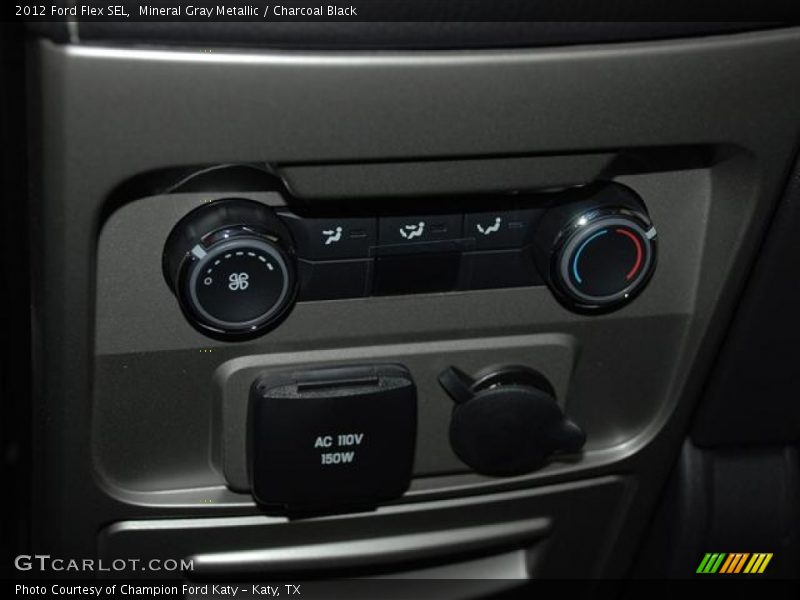 Mineral Gray Metallic / Charcoal Black 2012 Ford Flex SEL