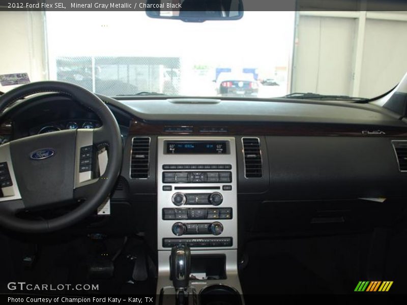 Mineral Gray Metallic / Charcoal Black 2012 Ford Flex SEL