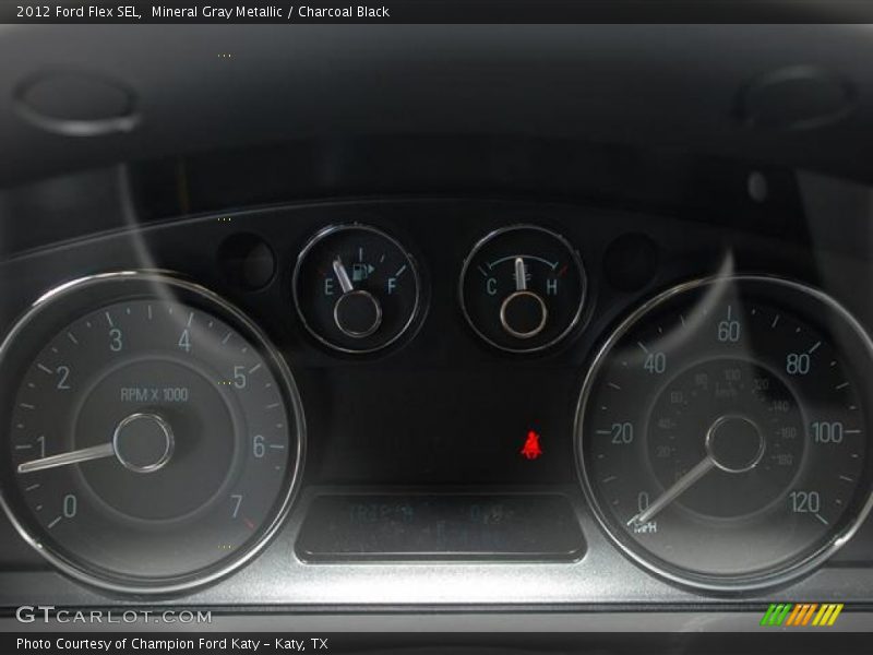 Mineral Gray Metallic / Charcoal Black 2012 Ford Flex SEL