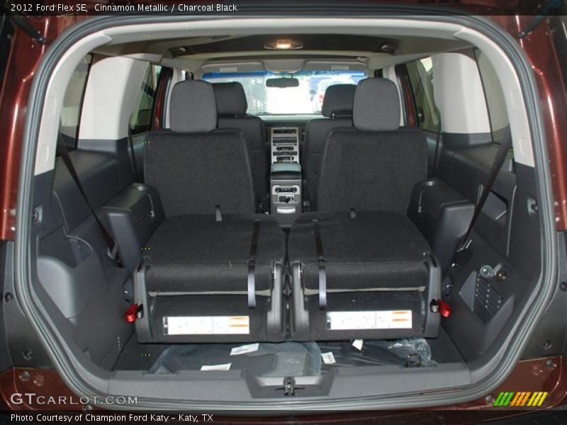 Cinnamon Metallic / Charcoal Black 2012 Ford Flex SE