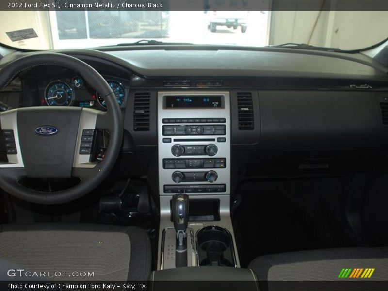 Cinnamon Metallic / Charcoal Black 2012 Ford Flex SE