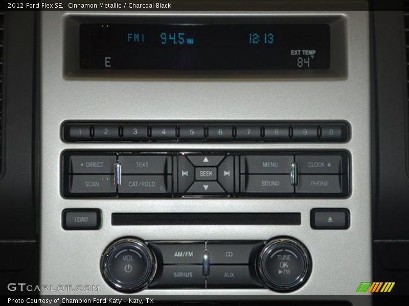 Cinnamon Metallic / Charcoal Black 2012 Ford Flex SE