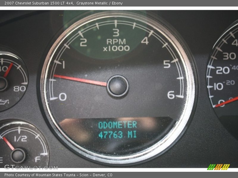 Graystone Metallic / Ebony 2007 Chevrolet Suburban 1500 LT 4x4