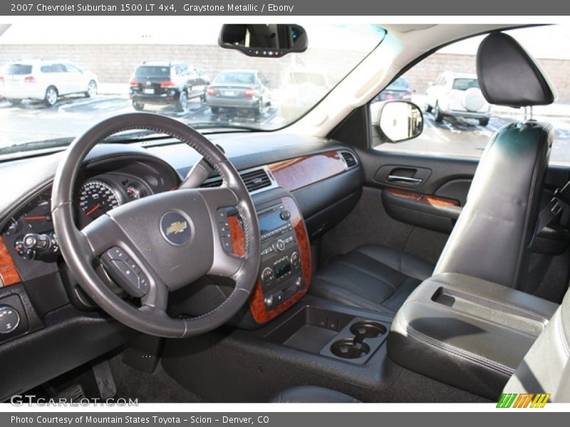Graystone Metallic / Ebony 2007 Chevrolet Suburban 1500 LT 4x4