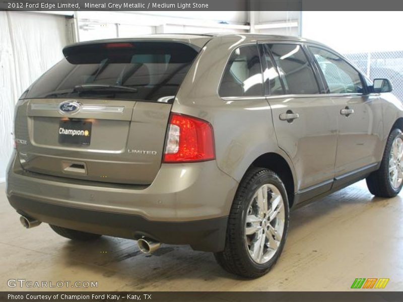 Mineral Grey Metallic / Medium Light Stone 2012 Ford Edge Limited