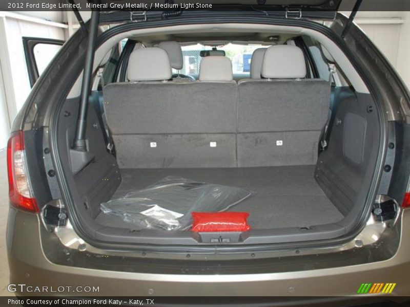 Mineral Grey Metallic / Medium Light Stone 2012 Ford Edge Limited