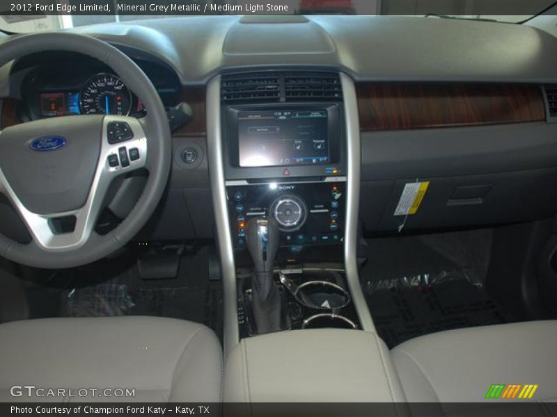 Mineral Grey Metallic / Medium Light Stone 2012 Ford Edge Limited