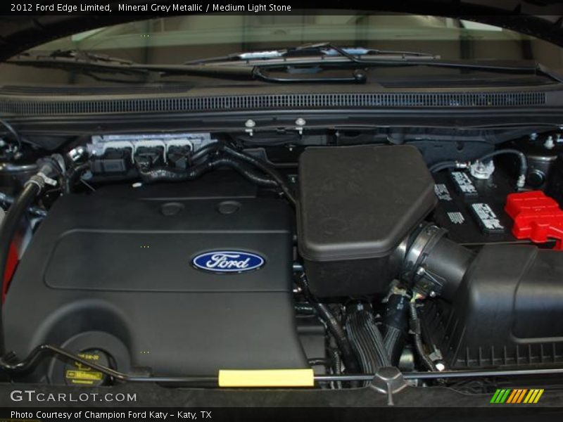 Mineral Grey Metallic / Medium Light Stone 2012 Ford Edge Limited