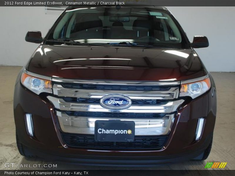 Cinnamon Metallic / Charcoal Black 2012 Ford Edge Limited EcoBoost