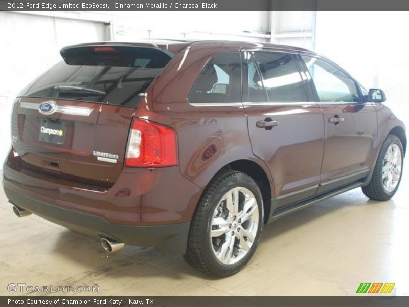 Cinnamon Metallic / Charcoal Black 2012 Ford Edge Limited EcoBoost