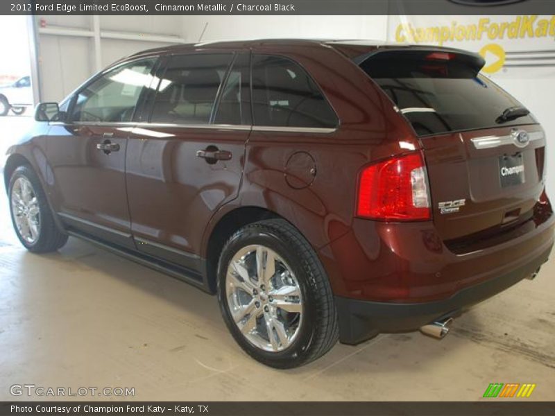 Cinnamon Metallic / Charcoal Black 2012 Ford Edge Limited EcoBoost