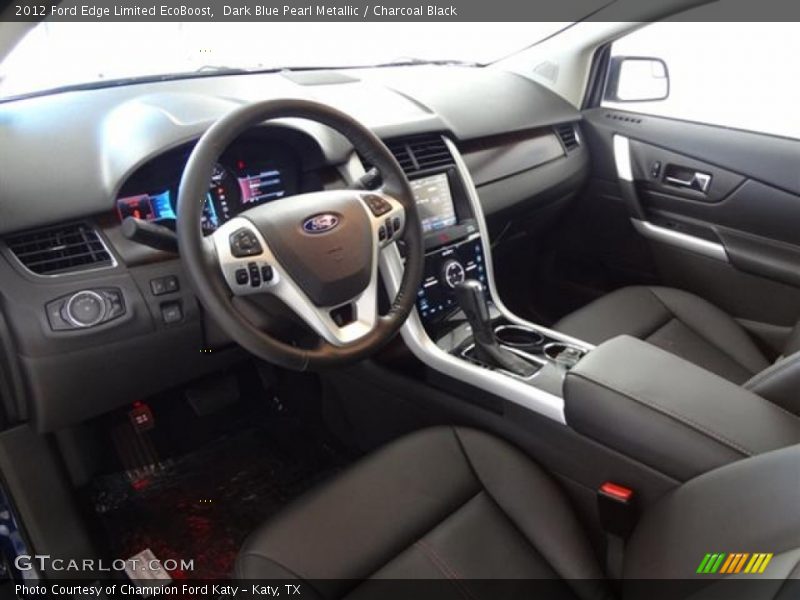 Charcoal Black Interior - 2012 Edge Limited EcoBoost 
