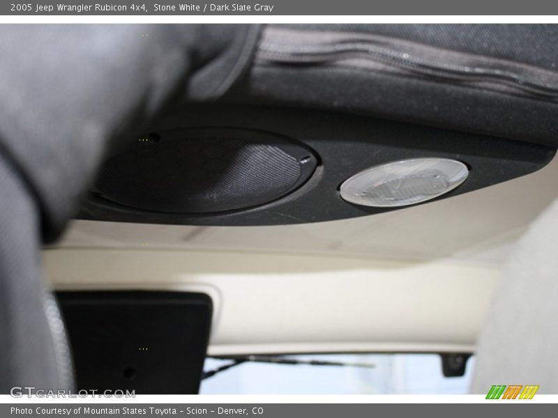 Stone White / Dark Slate Gray 2005 Jeep Wrangler Rubicon 4x4