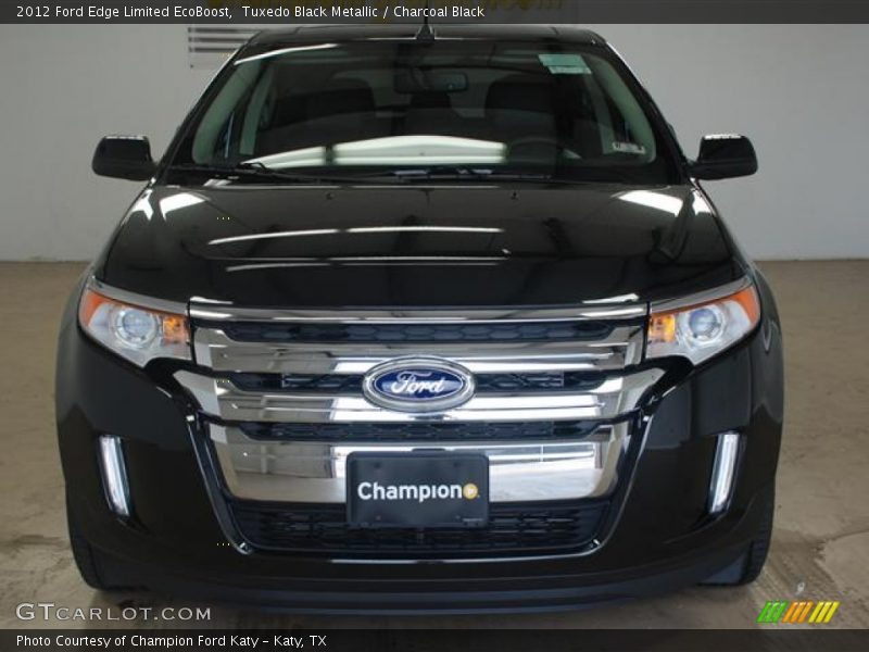 Tuxedo Black Metallic / Charcoal Black 2012 Ford Edge Limited EcoBoost