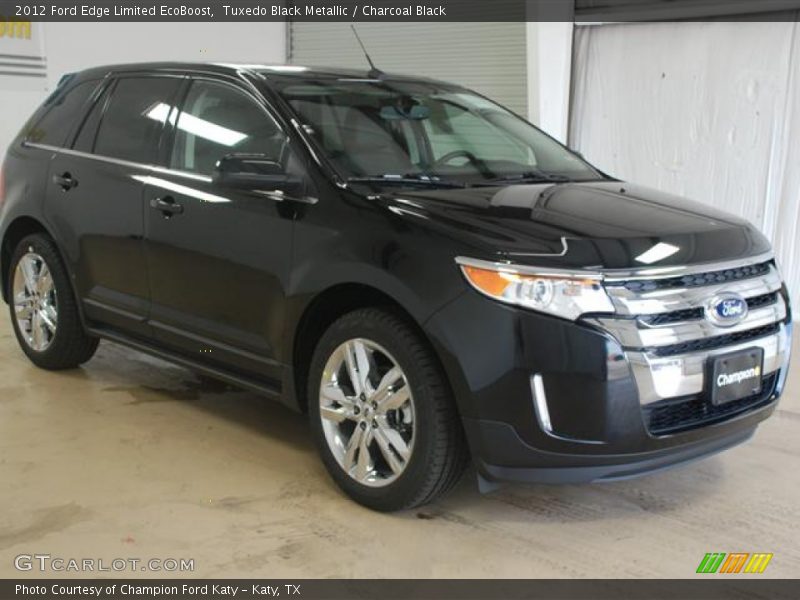 Tuxedo Black Metallic / Charcoal Black 2012 Ford Edge Limited EcoBoost