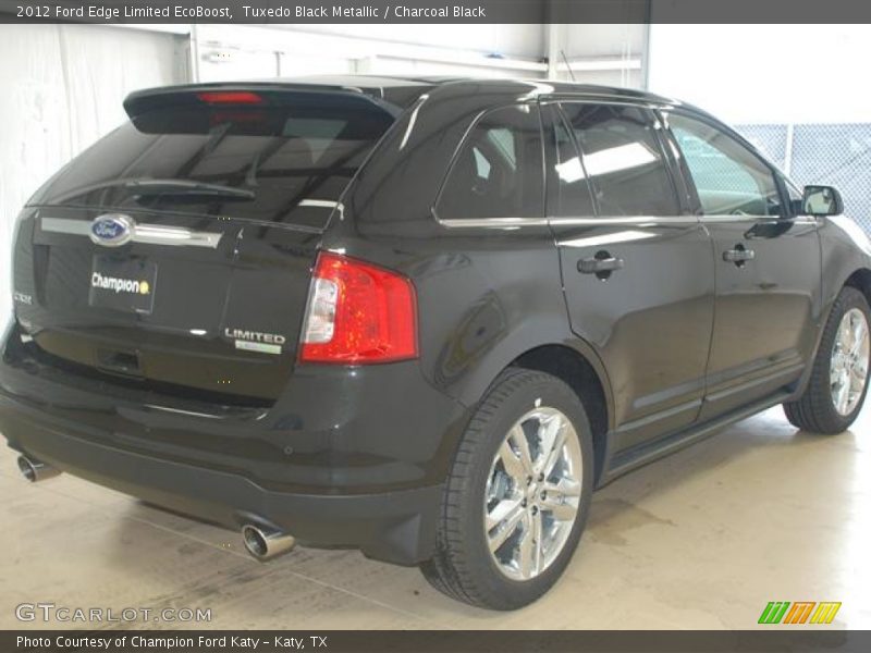 Tuxedo Black Metallic / Charcoal Black 2012 Ford Edge Limited EcoBoost