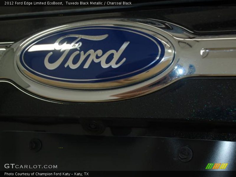 Tuxedo Black Metallic / Charcoal Black 2012 Ford Edge Limited EcoBoost