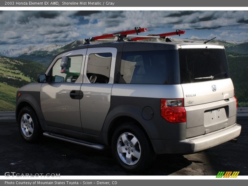 Shoreline Mist Metallic / Gray 2003 Honda Element EX AWD