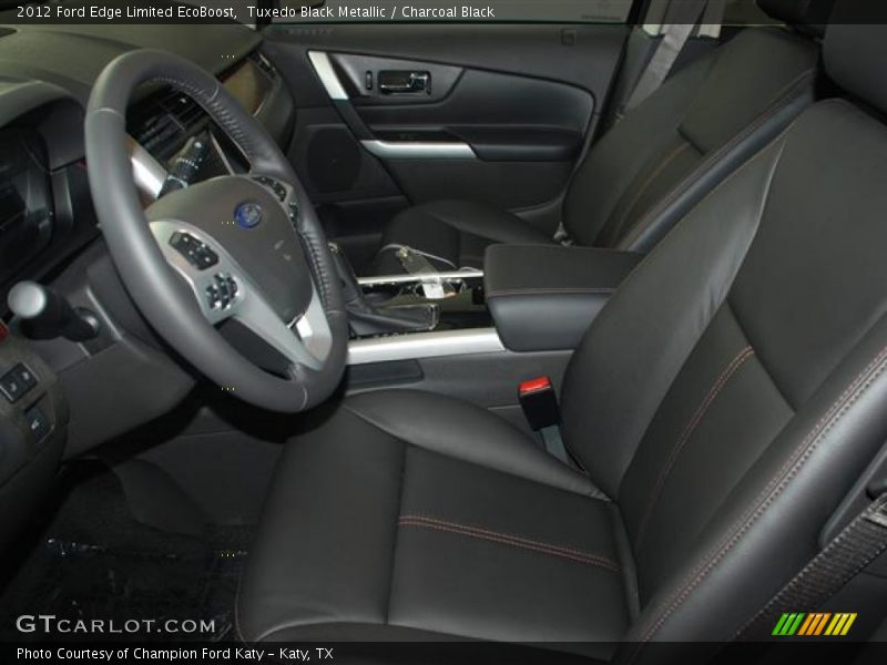 Tuxedo Black Metallic / Charcoal Black 2012 Ford Edge Limited EcoBoost