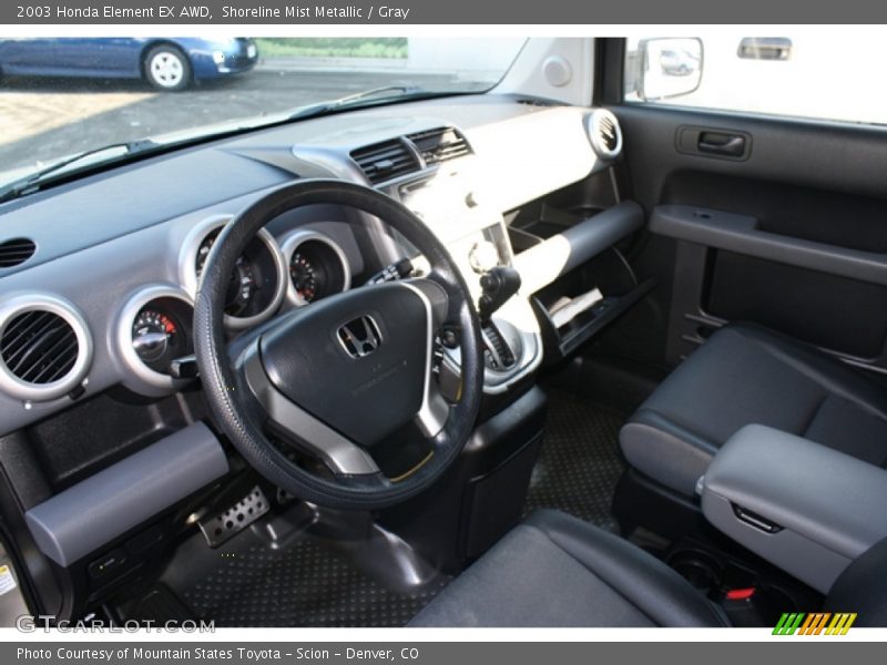 Shoreline Mist Metallic / Gray 2003 Honda Element EX AWD