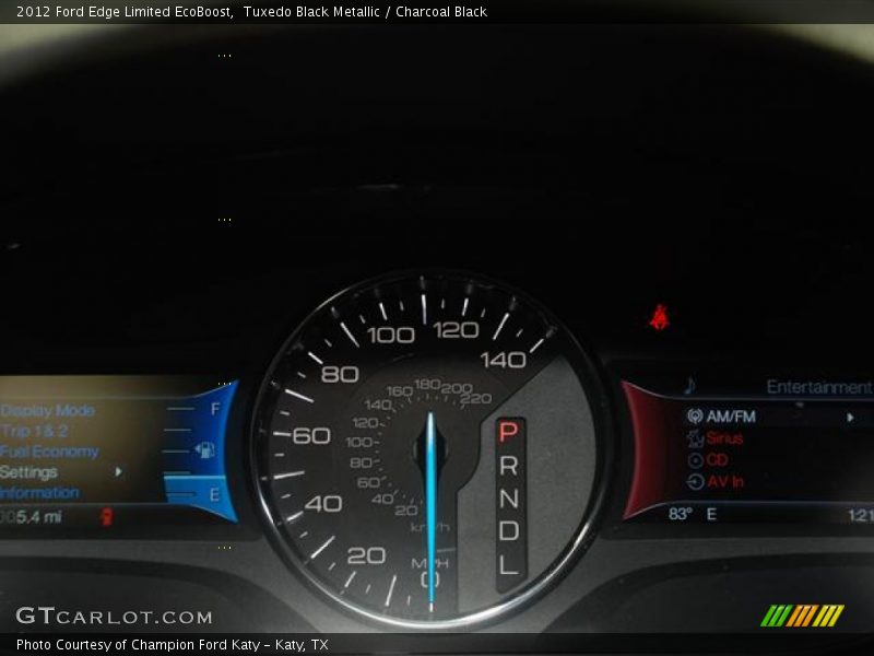 Tuxedo Black Metallic / Charcoal Black 2012 Ford Edge Limited EcoBoost